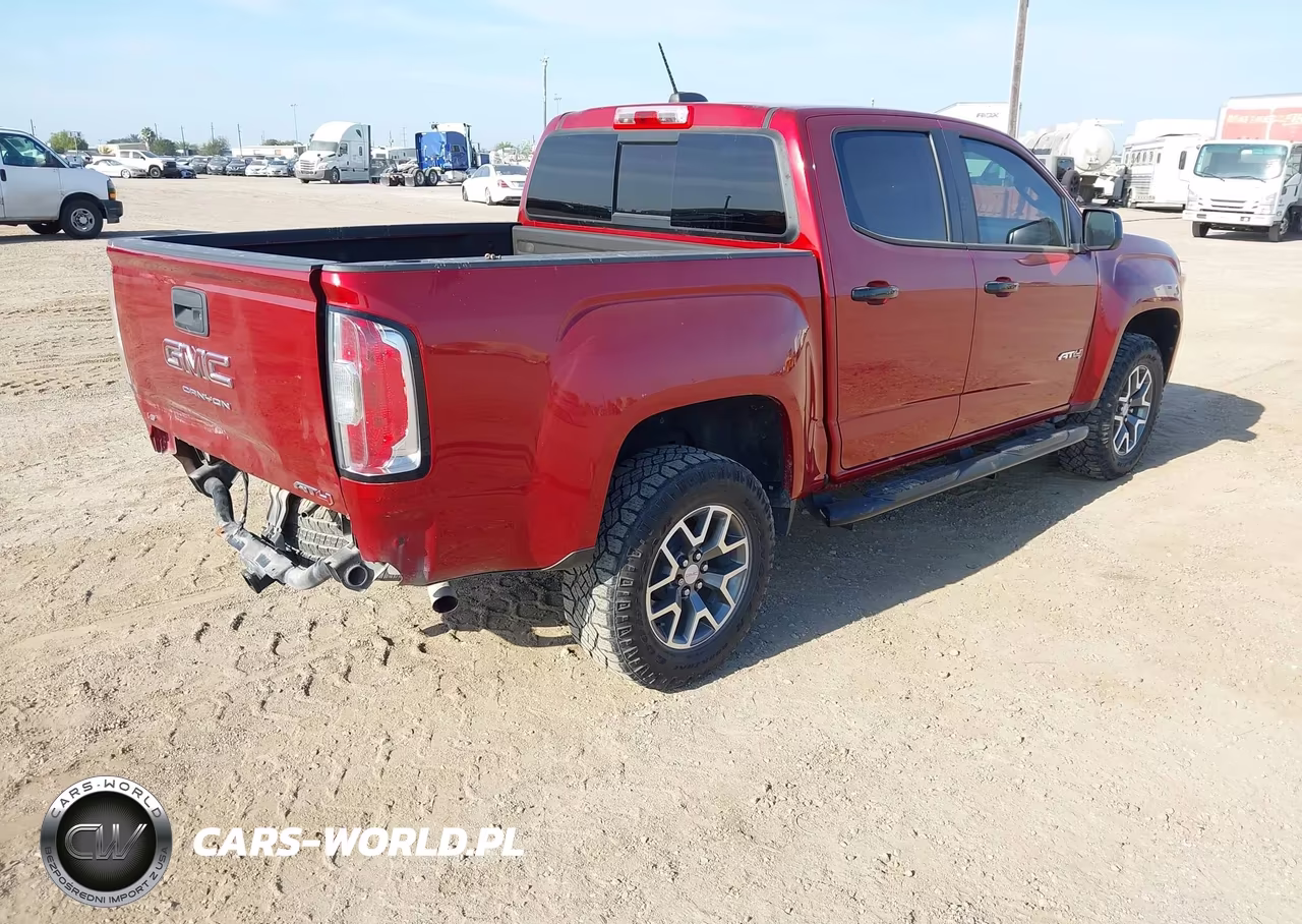 2021 GMC Canyon 4Wd Short Box At4 - Leather VIN:1GTG6FEN9M1124451 - 4