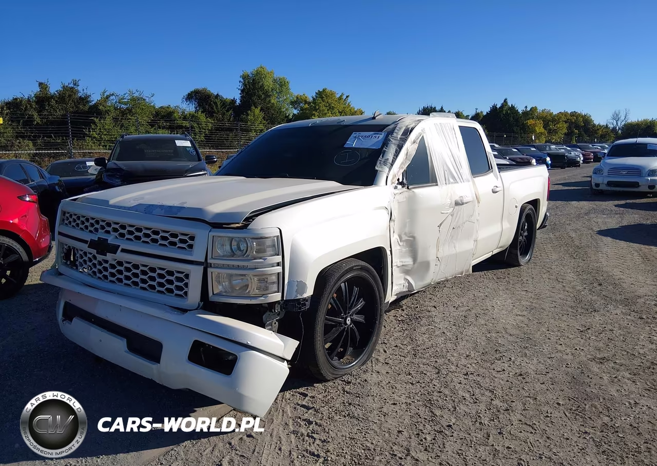 2014 Chevrolet Silverado 1500 1Lt VIN:3GCPCREC4EG138365 - 2
