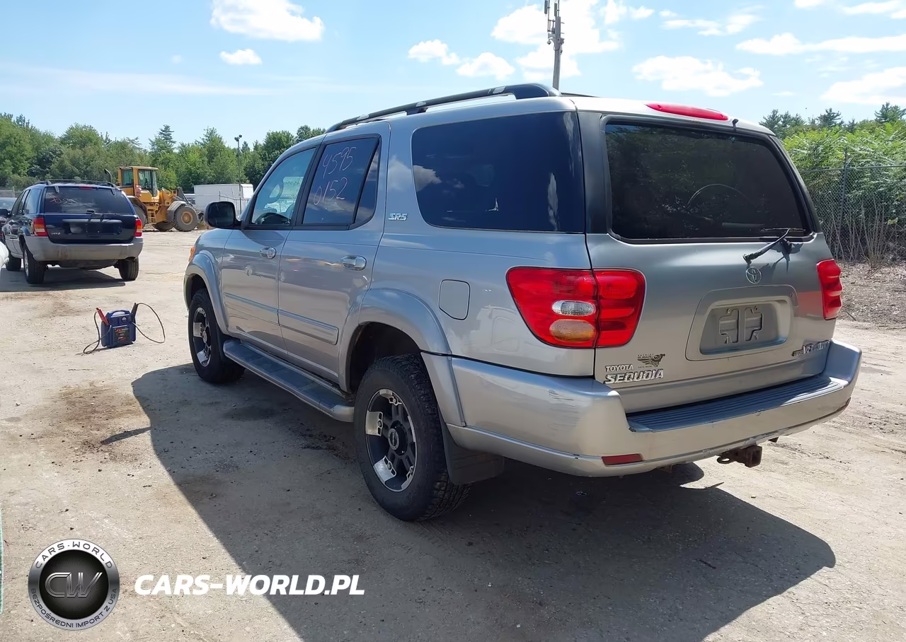 2002 Toyota Sequoia Sr5 V8 VIN:5TDBT44A52S076730 - 3