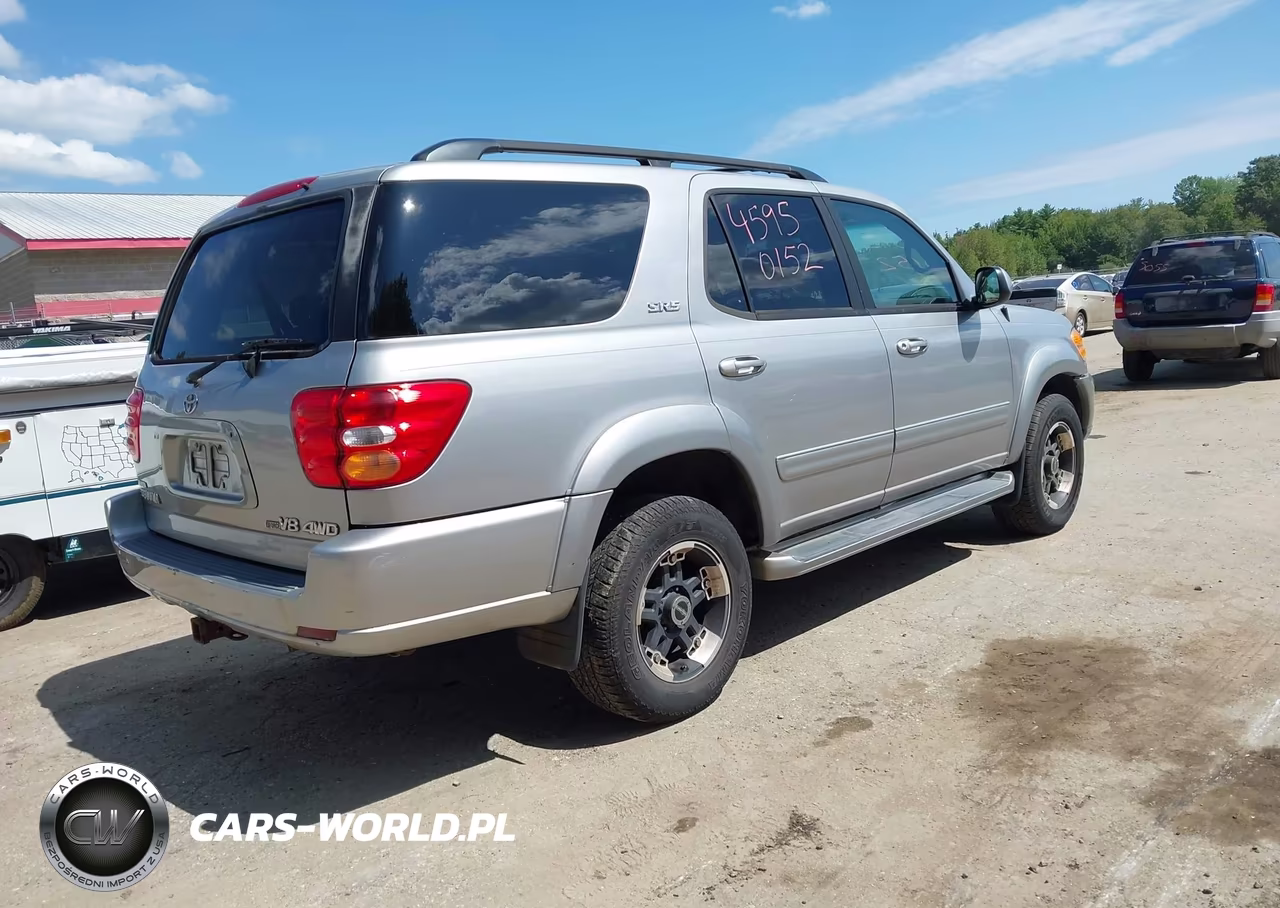 2002 Toyota Sequoia Sr5 V8 VIN:5TDBT44A52S076730 - 4