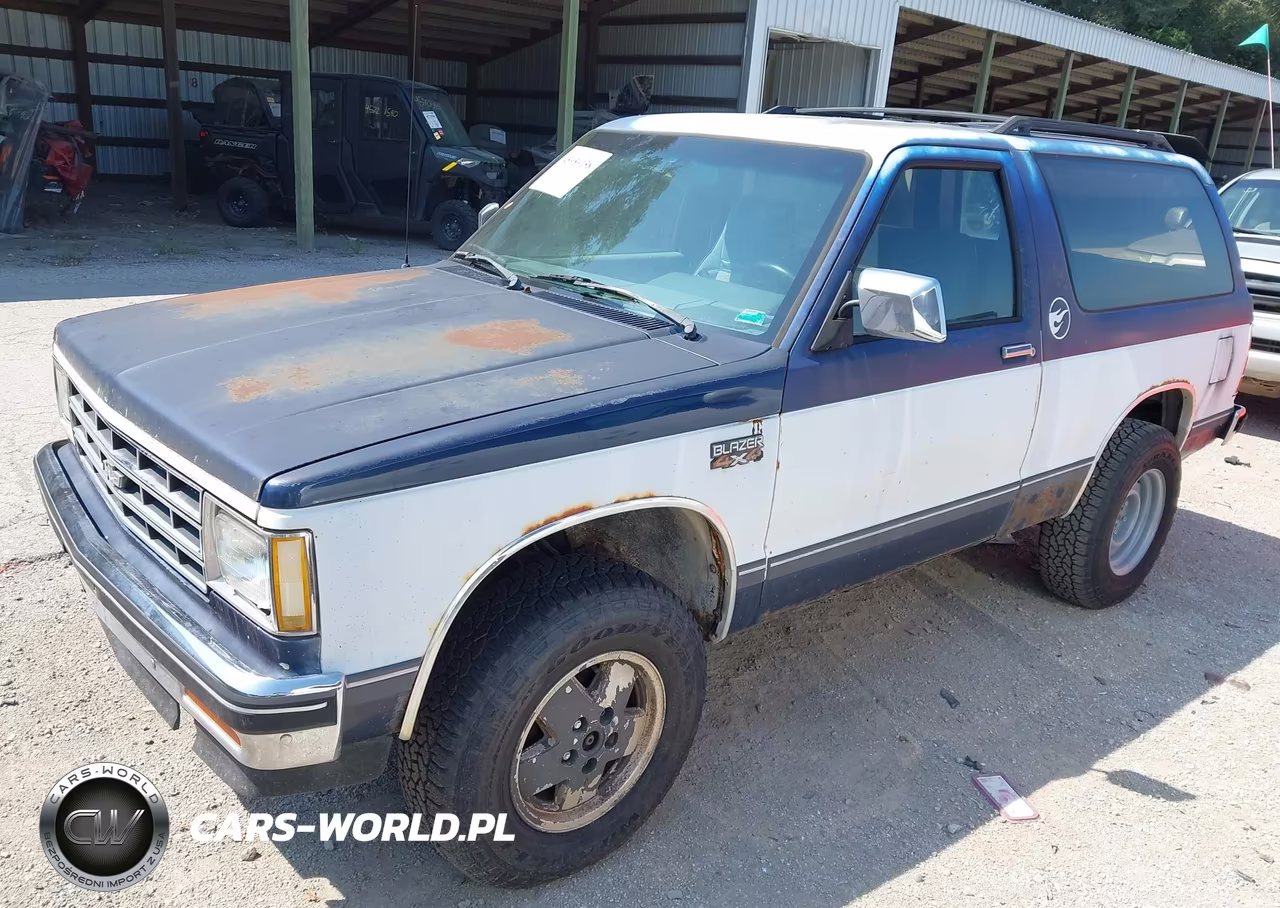 1987 Chevrolet Blazer S10 VIN:1GNCT18R1H8236383 - 2