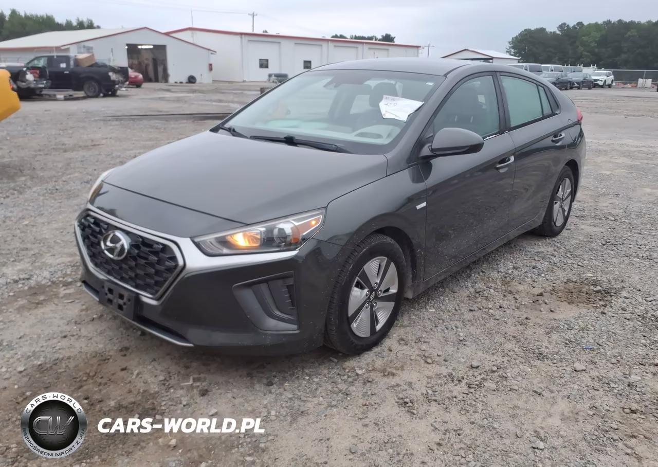2020 Hyundai Ioniq Hybrid Blue VIN:KMHC65LC1LU217676 - 2