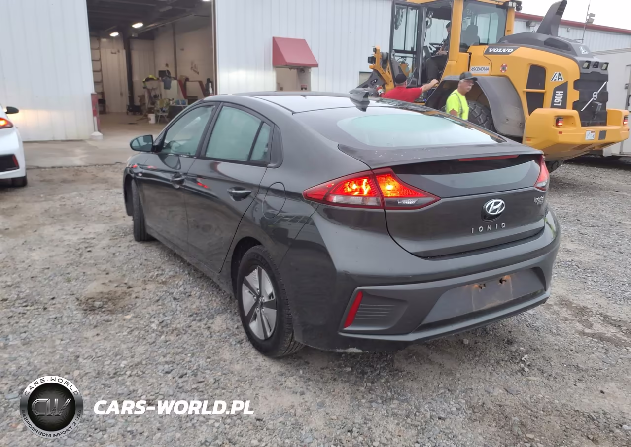 2020 Hyundai Ioniq Hybrid Blue VIN:KMHC65LC1LU217676 - 3