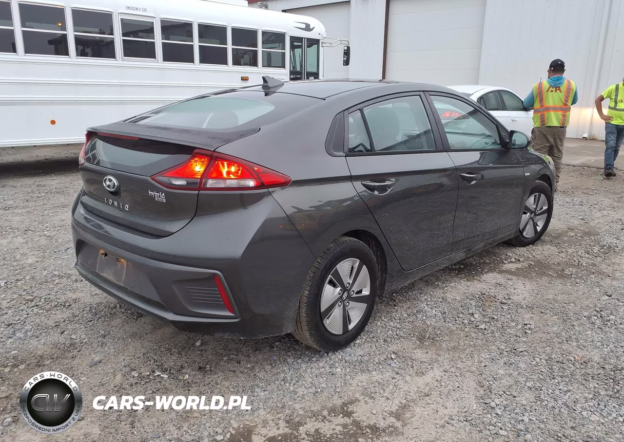 2020 Hyundai Ioniq Hybrid Blue VIN:KMHC65LC1LU217676 - 4