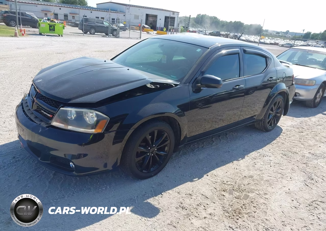 2014 Dodge Avenger Sxt VIN:1C3CDZCG5EN177494 - 2