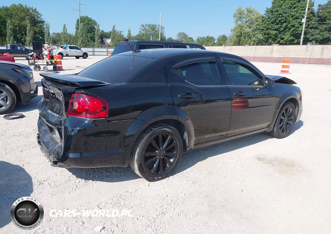 2014 Dodge Avenger Sxt VIN:1C3CDZCG5EN177494 - 4