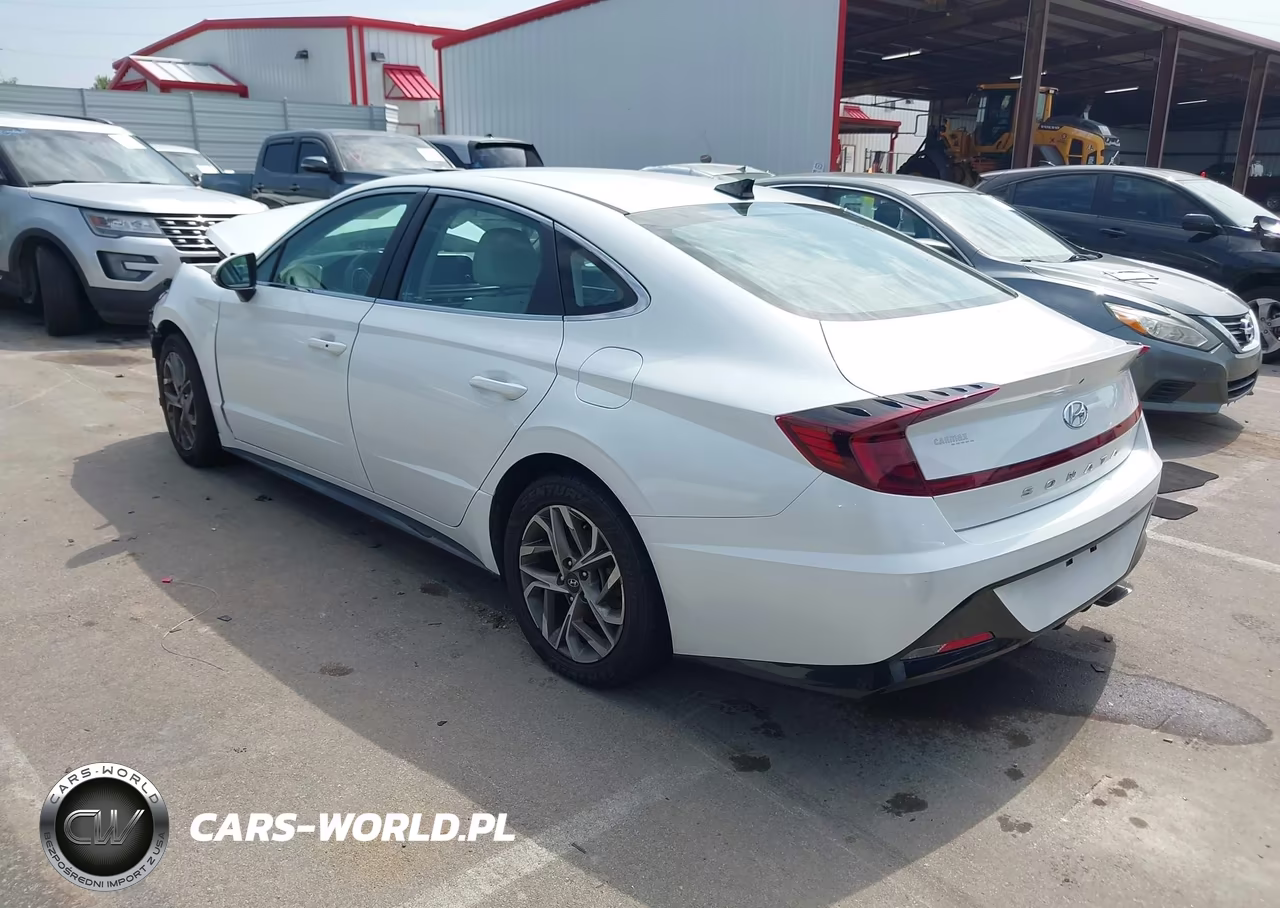 2021 Hyundai Sonata Sel VIN:KMHL64JA4MA152904 - 3