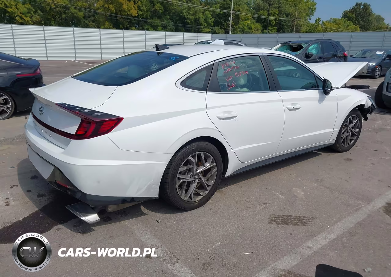 2021 Hyundai Sonata Sel VIN:KMHL64JA4MA152904 - 4