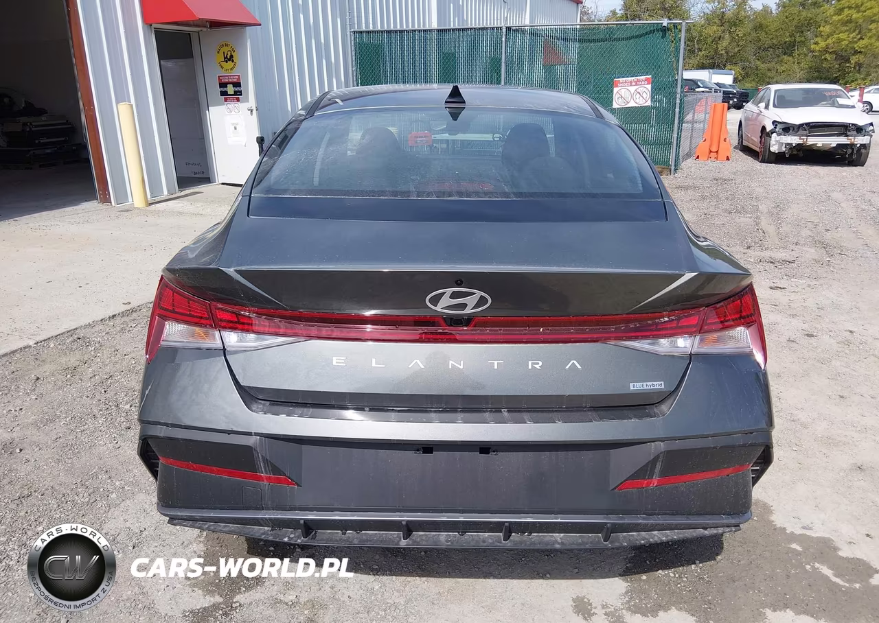 2025 Hyundai Elantra Hybrid Blue VIN:KMHLM4DJ1SU172962 - 18