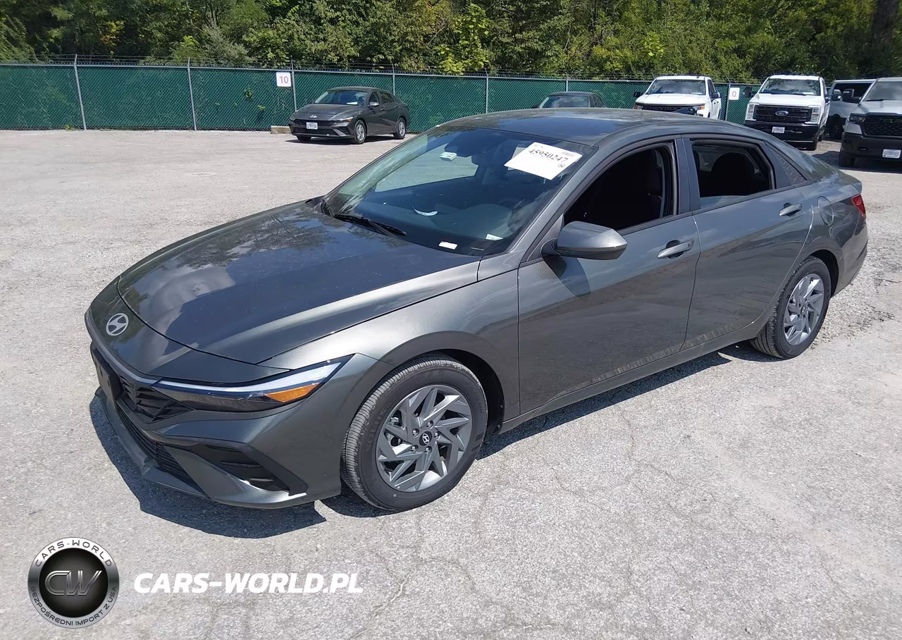 2025 Hyundai Elantra Hybrid Blue VIN:KMHLM4DJ1SU172962 - 2