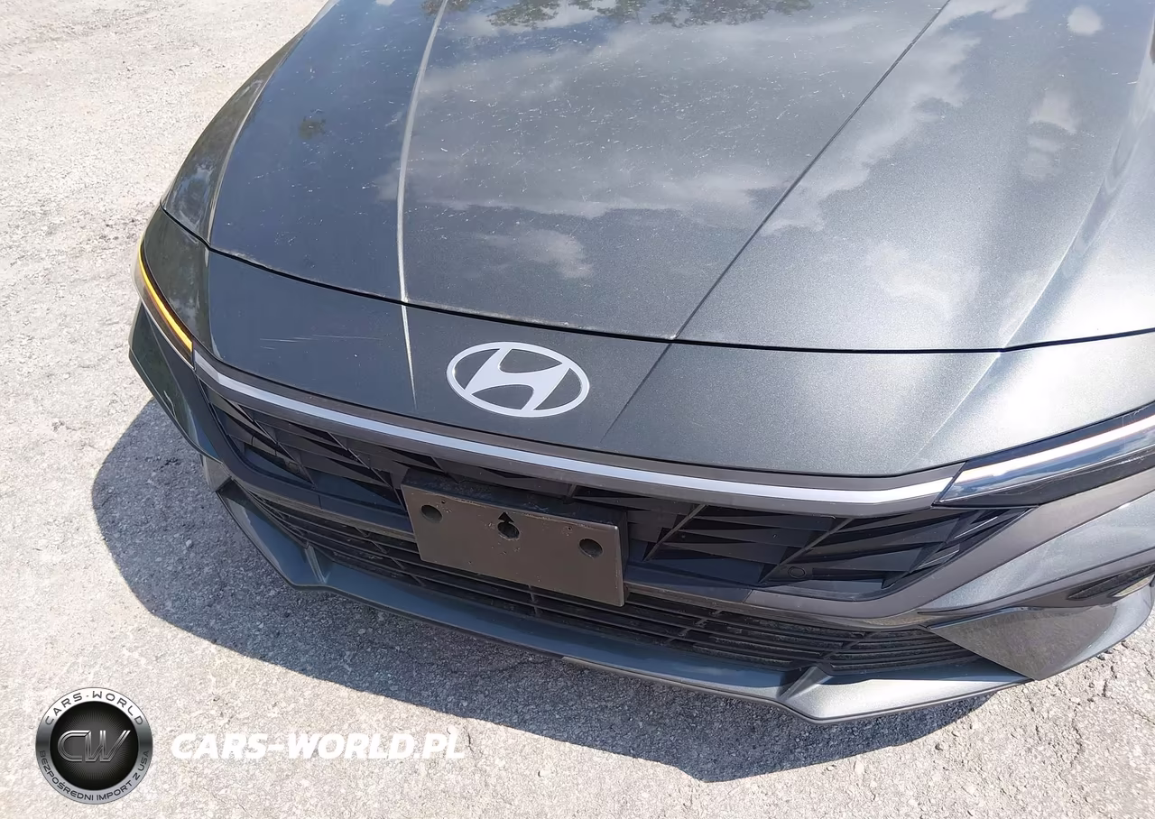 2025 Hyundai Elantra Hybrid Blue VIN:KMHLM4DJ1SU172962 - 6