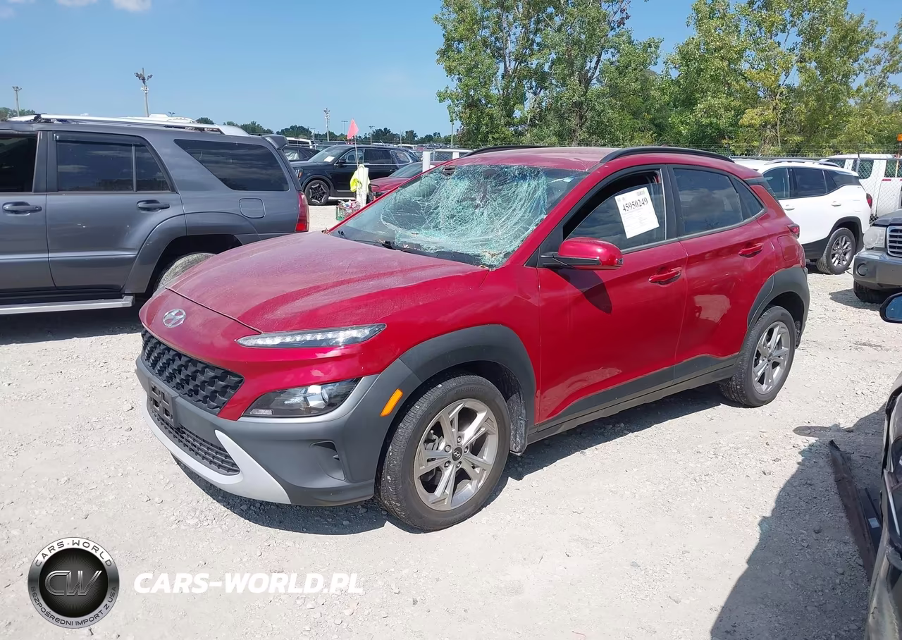 2022 Hyundai Kona Sel VIN:KM8K6CABXNU802205 - 2