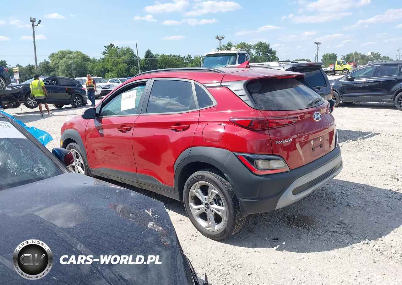 2022 Hyundai Kona Sel VIN:KM8K6CABXNU802205 - 3