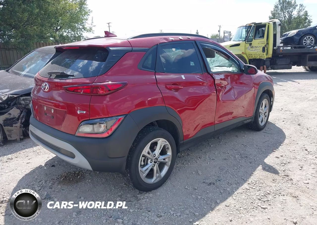 2022 Hyundai Kona Sel VIN:KM8K6CABXNU802205 - 4