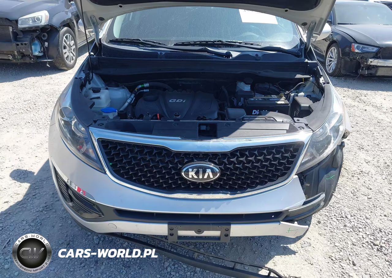 2014 Kia Sportage Lx VIN:KNDPBCAC0E7640789 - 10