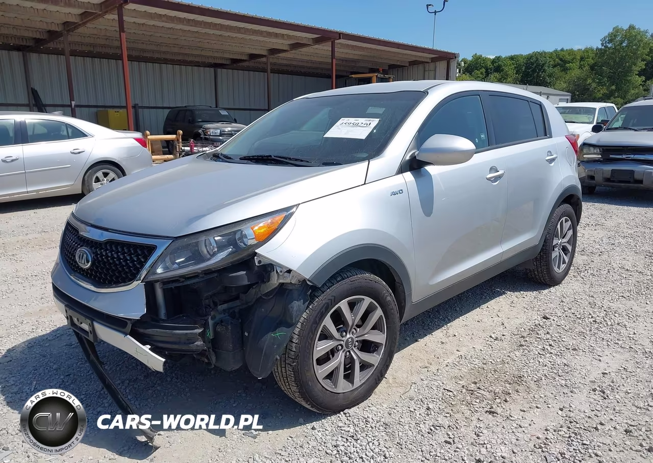 2014 Kia Sportage Lx VIN:KNDPBCAC0E7640789 - 2
