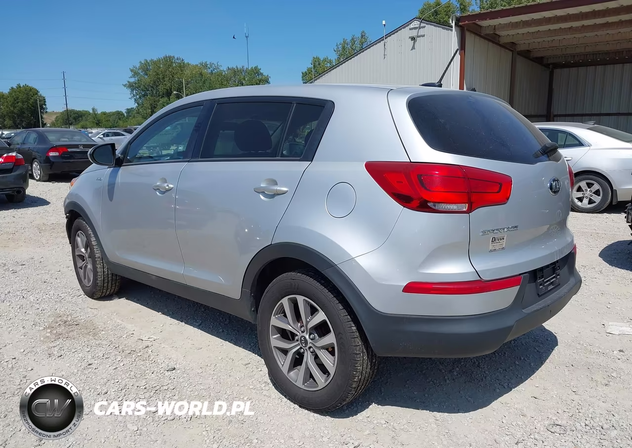 2014 Kia Sportage Lx VIN:KNDPBCAC0E7640789 - 3