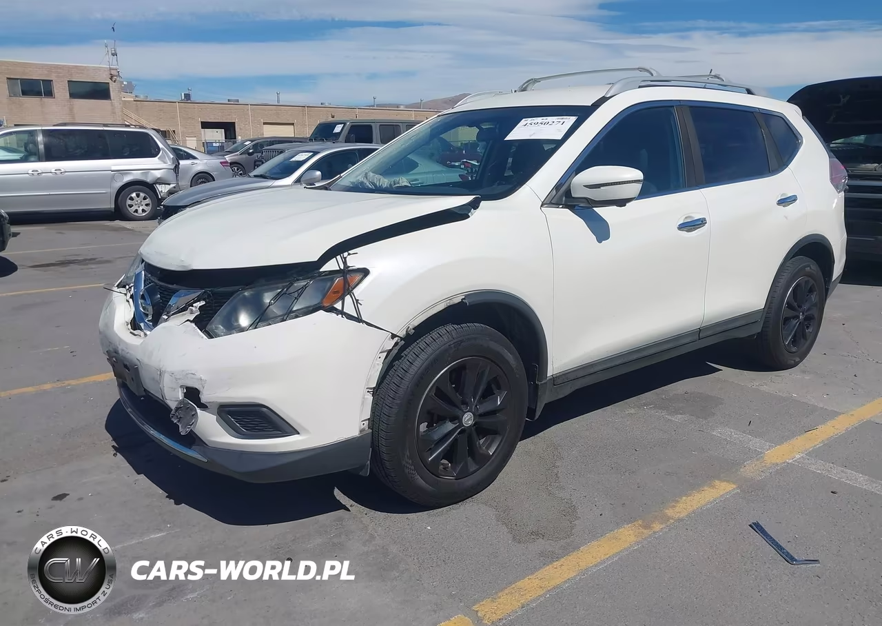 2016 Nissan Rogue Sv VIN:5N1AT2MM5GC854023 - 2