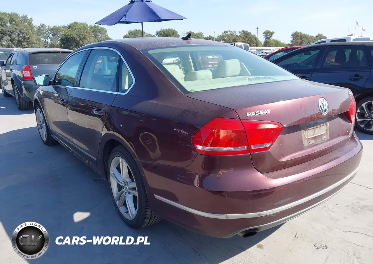 2014 Volkswagen Passat 1.8T Sel Premium VIN:1VWCS7A30EC080847 - 3