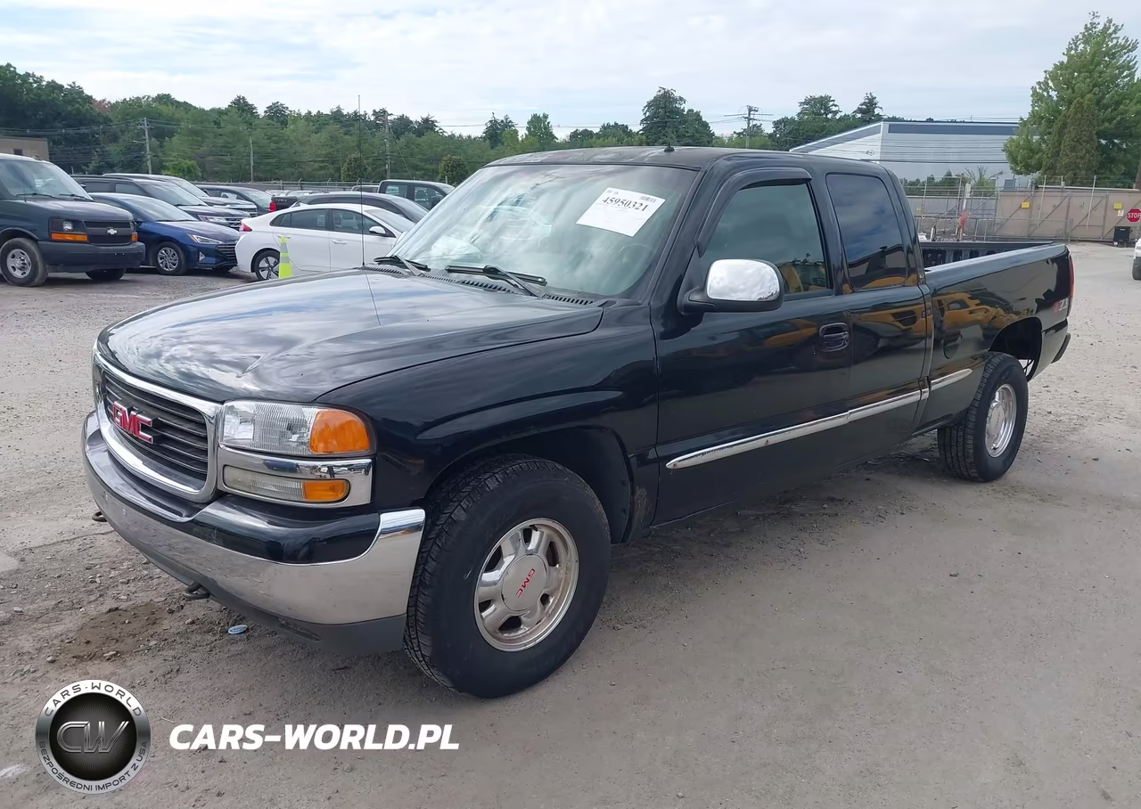 2002 GMC Sierra 1500 Sle VIN:2GTEK19T121263110 - 2