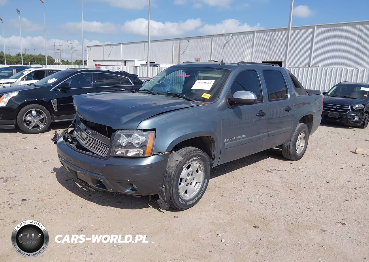 2008 Chevrolet Avalanche 1500 Lt VIN:3GNEC120X8G166329 - 2