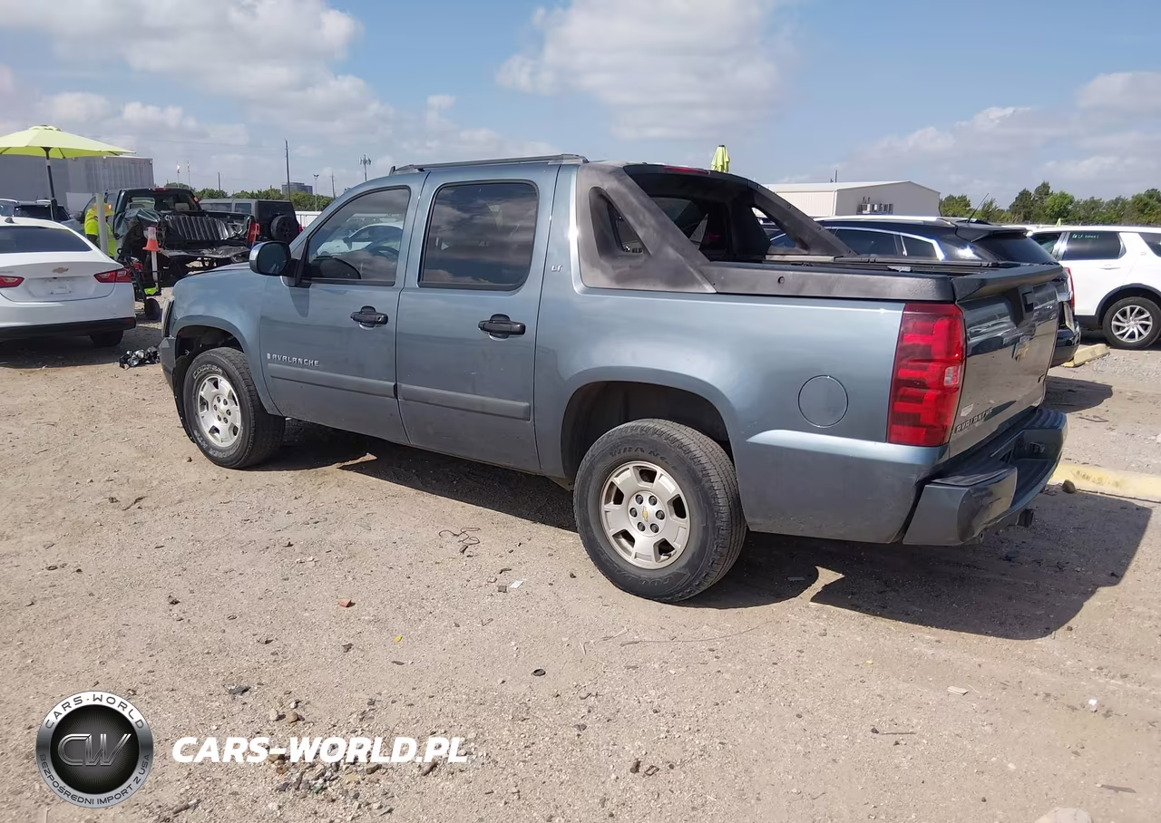 2008 Chevrolet Avalanche 1500 Lt VIN:3GNEC120X8G166329 - 3