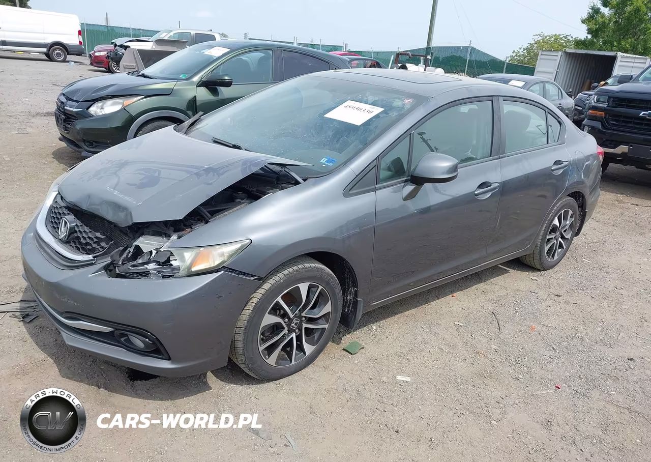 2013 Honda Civic Ex-L VIN:19XFB2F91DE203613 - 2