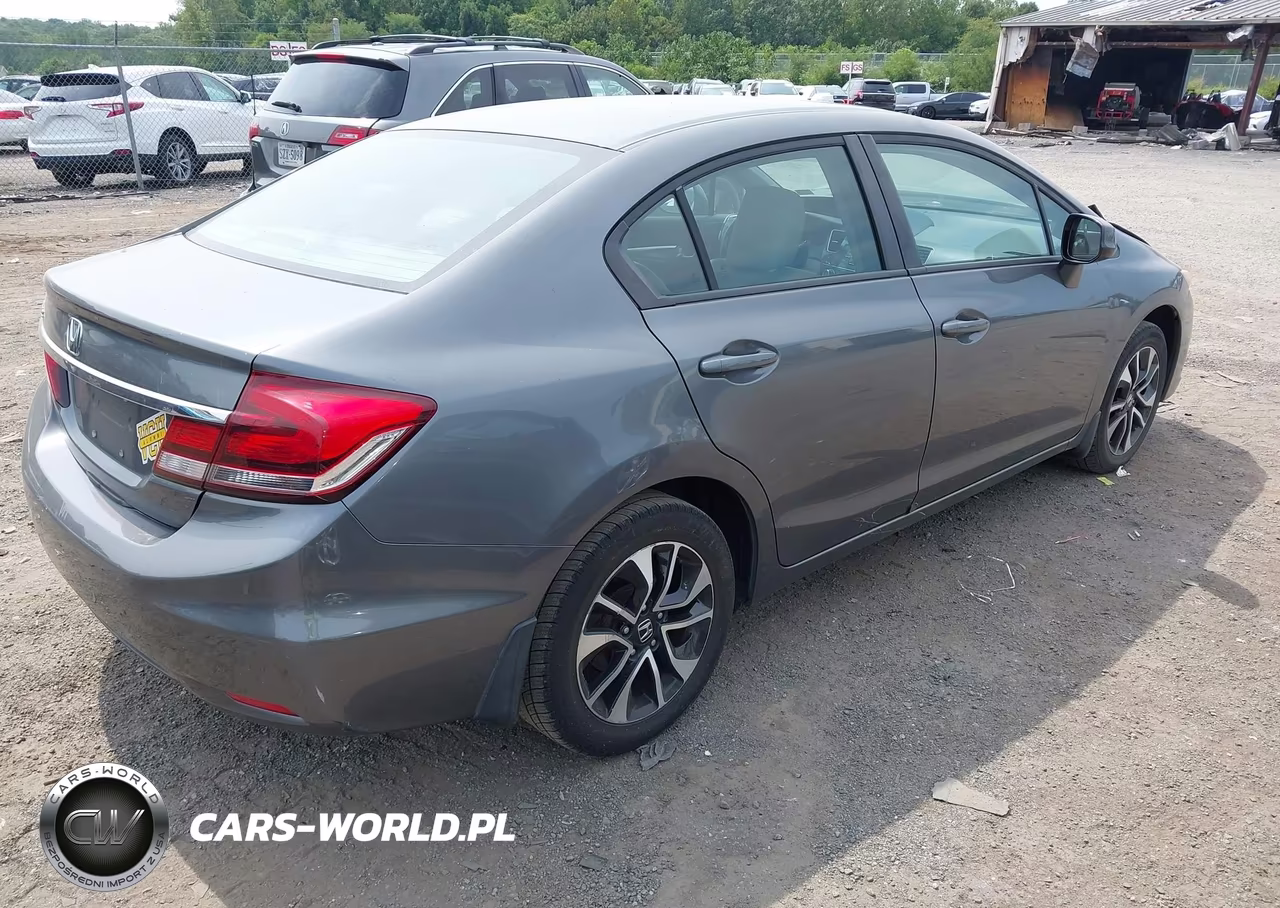 2013 Honda Civic Ex-L VIN:19XFB2F91DE203613 - 4