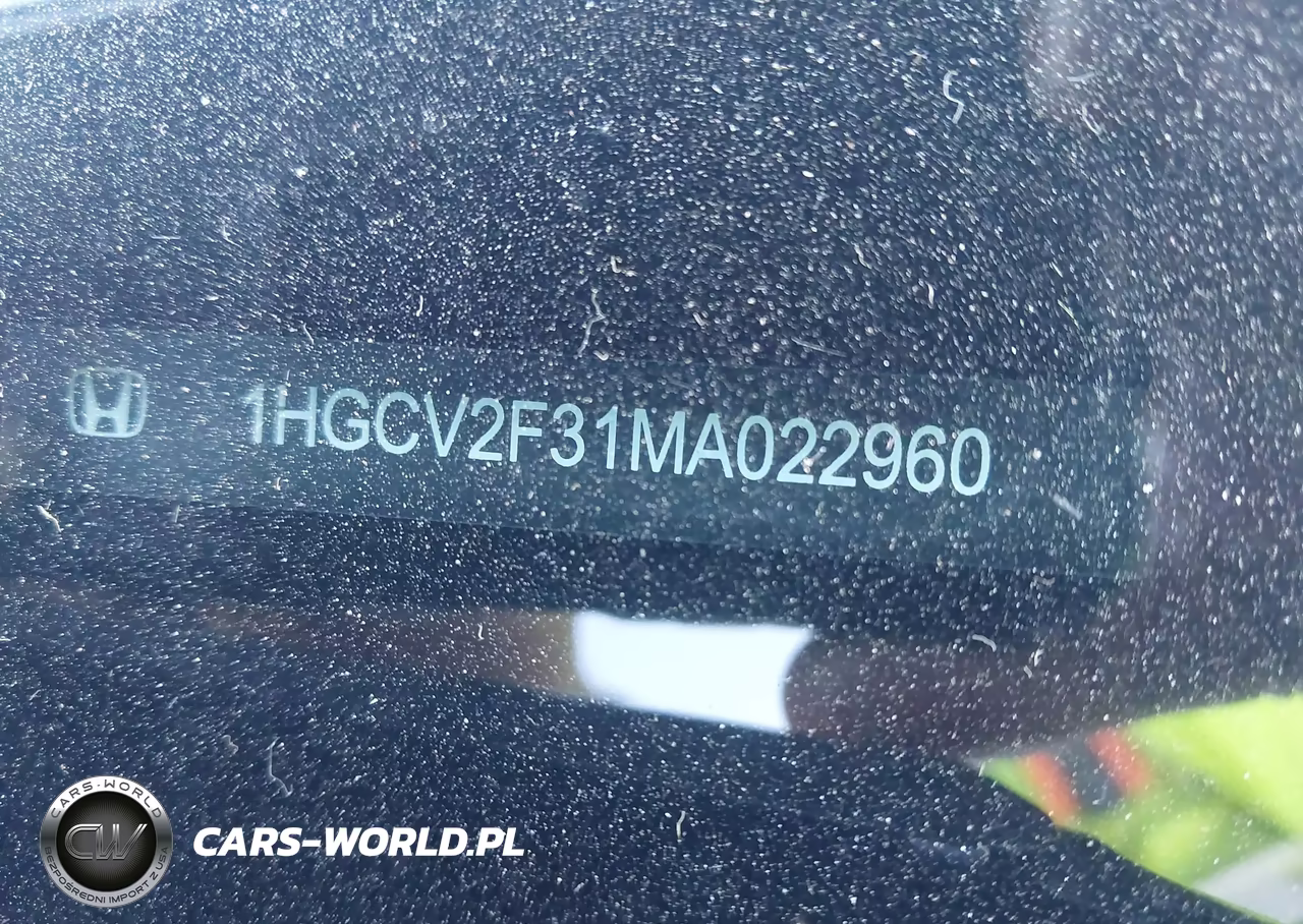 2021 Honda Accord Sport 2.0T VIN:1HGCV2F31MA022960 - 17