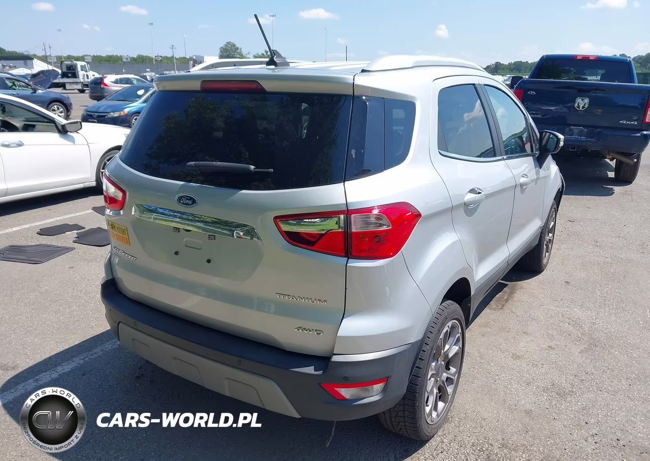 2020 Ford Ecosport Titanium VIN:MAJ6S3KL9LC354332 - 4