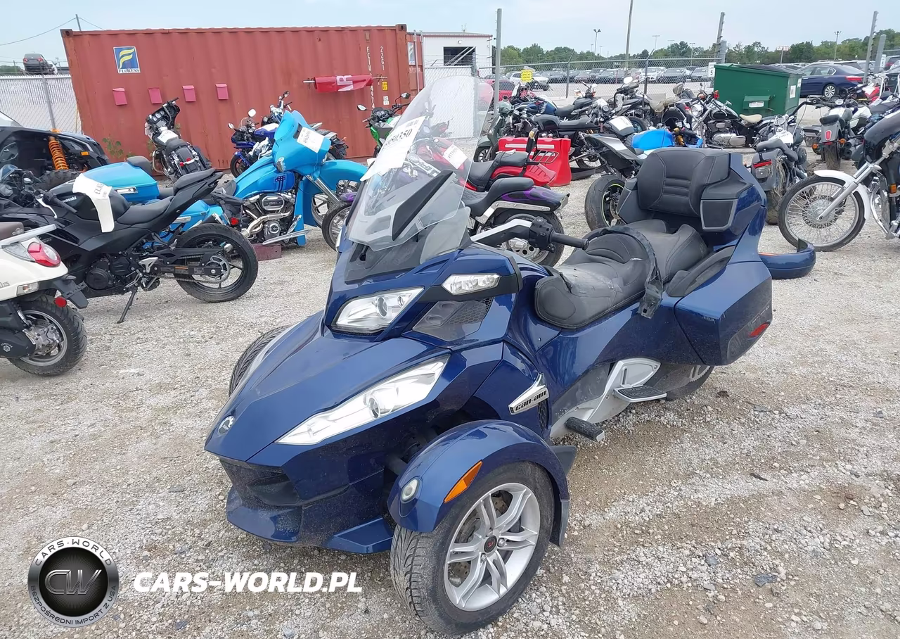 2010 Can-Am Spyder Roadster Rt VIN:2BXJBKC13AV001141 - 2
