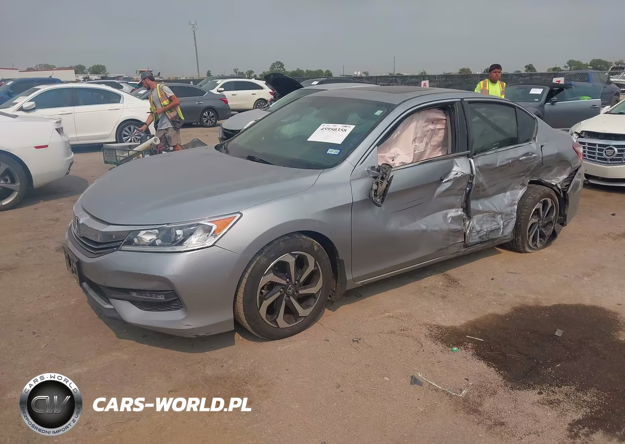 2017 Honda Accord Ex-L VIN:1HGCR2F86HA291302 - 2