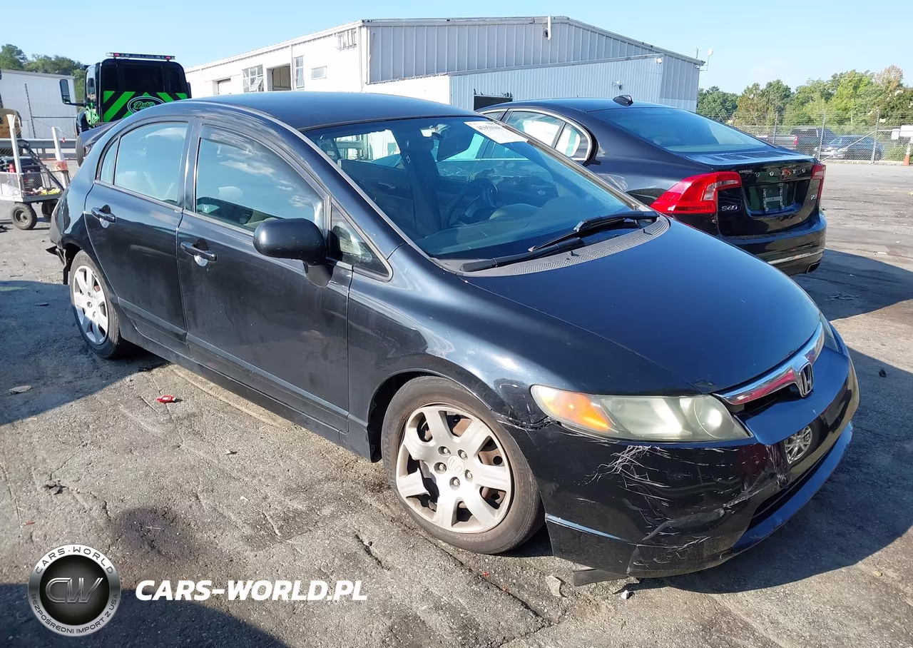 2007 Honda Civic Lx VIN:1HGFA16537L040731 - 1