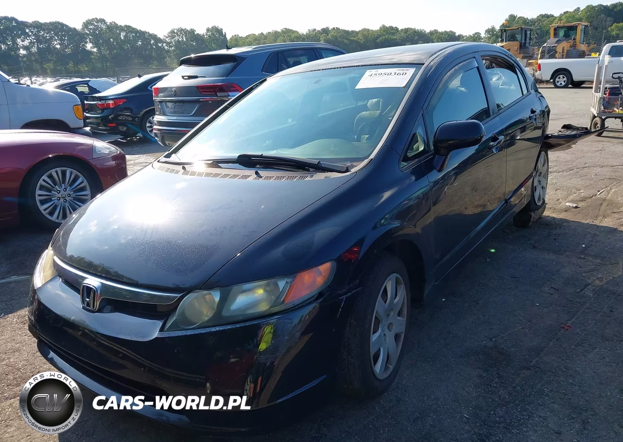 2007 Honda Civic Lx VIN:1HGFA16537L040731 - 2