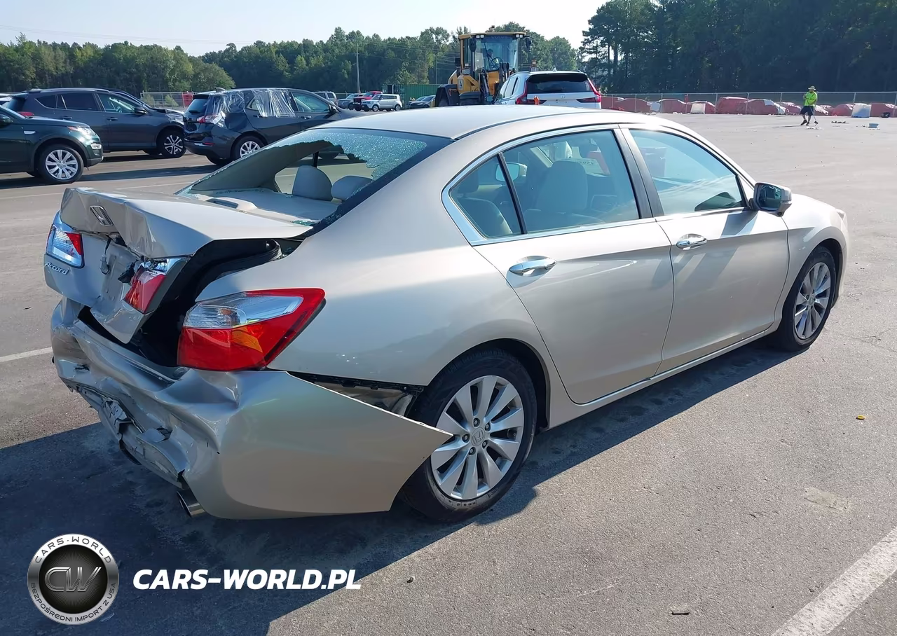 2013 Honda Accord Ex VIN:1HGCR2F73DA133744 - 4
