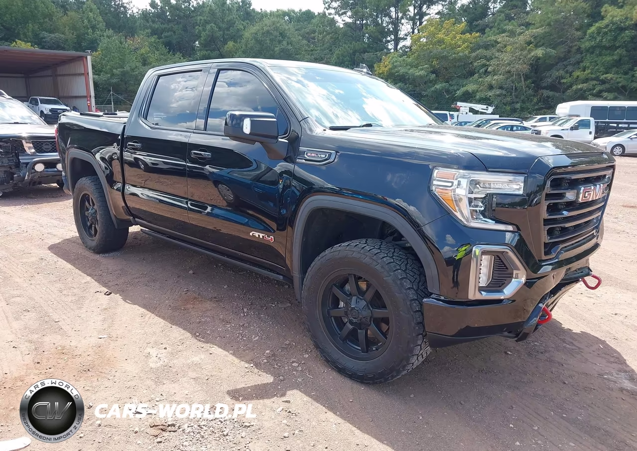 2021 GMC Sierra 1500 4Wd Short Box At4 VIN:3GTP9EEL8MG422488 - 1