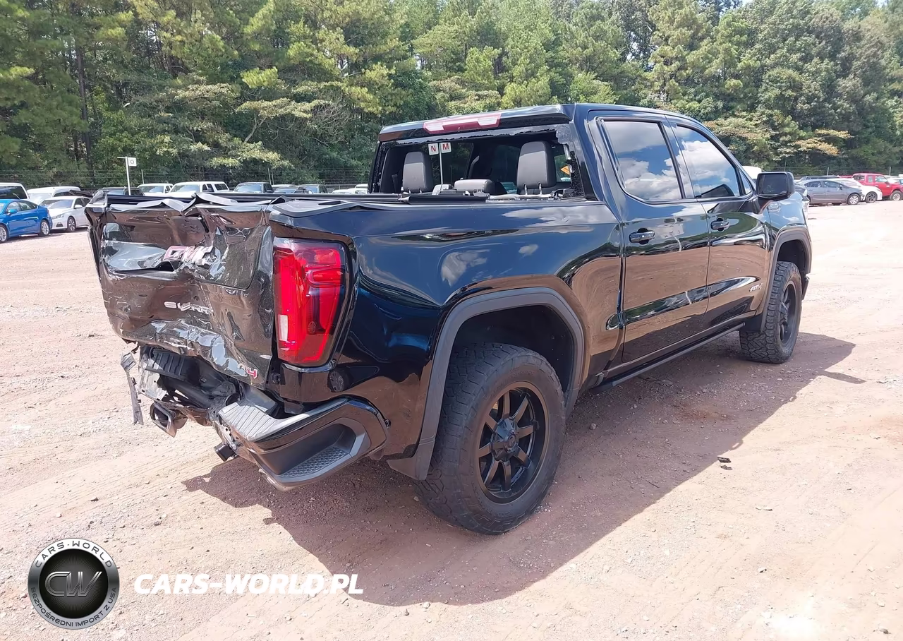 2021 GMC Sierra 1500 4Wd Short Box At4 VIN:3GTP9EEL8MG422488 - 4