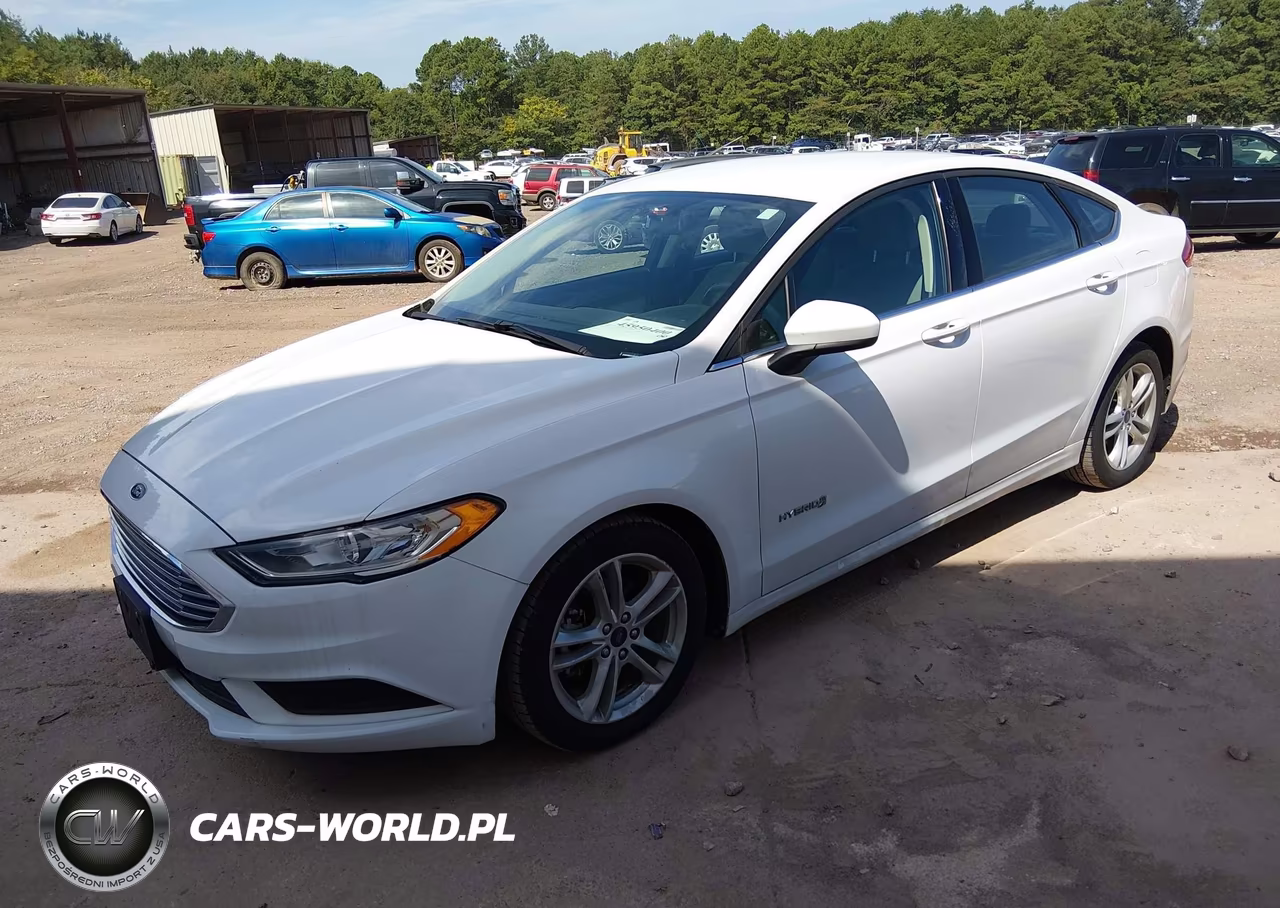 2018 Ford Fusion Hybrid S VIN:3FA6P0UU1JR122523 - 2