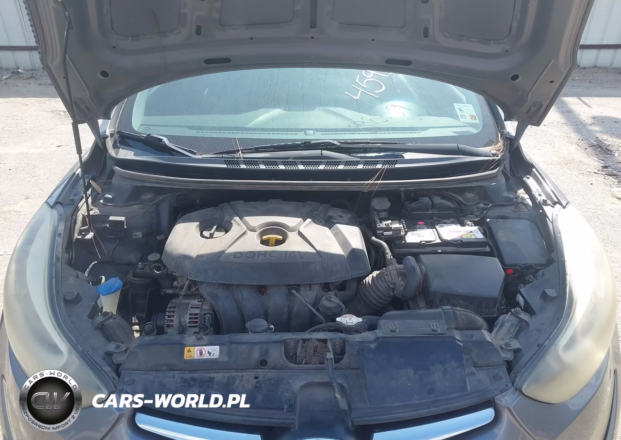 2014 Hyundai Elantra Se VIN:5NPDH4AE6EH499456 - 10