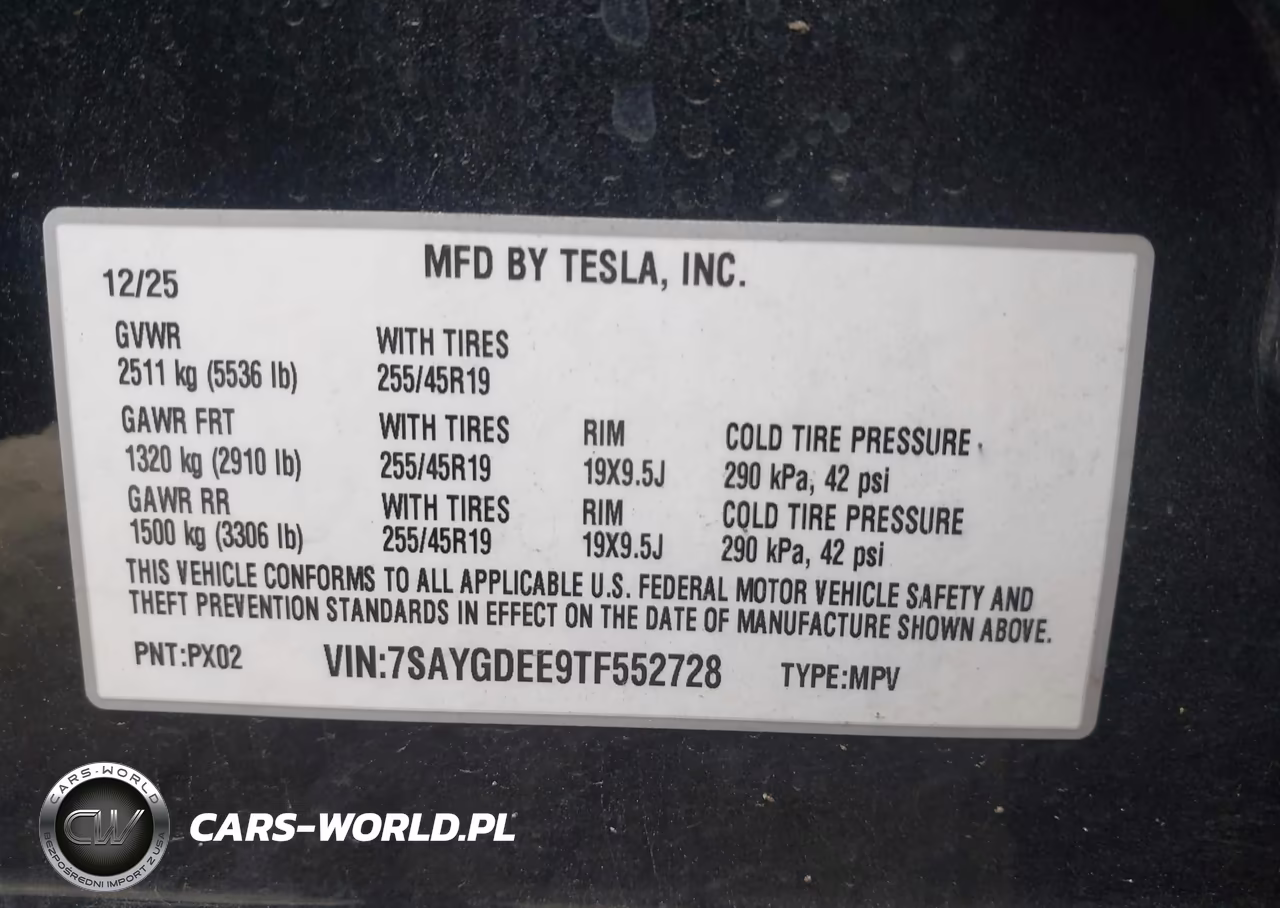 2026 Tesla Model Y All-Wheel Drive-Long Range Launch Series-Premium All-Wheel Drive VIN:7SAYGDEE9TF552728 - 9