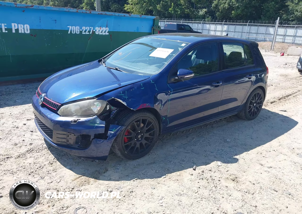 2012 Volkswagen Gti 4-Door VIN:WVWHD7AJ5CW276554 - 2