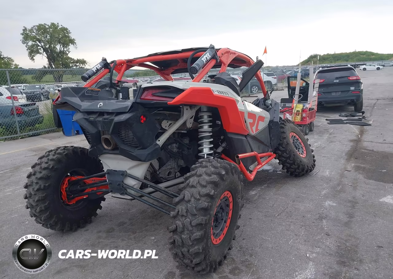 2021 Can-Am Maverick X3 X Rc Turbo Rr VIN:3JBVVAV41MK000812 - 4