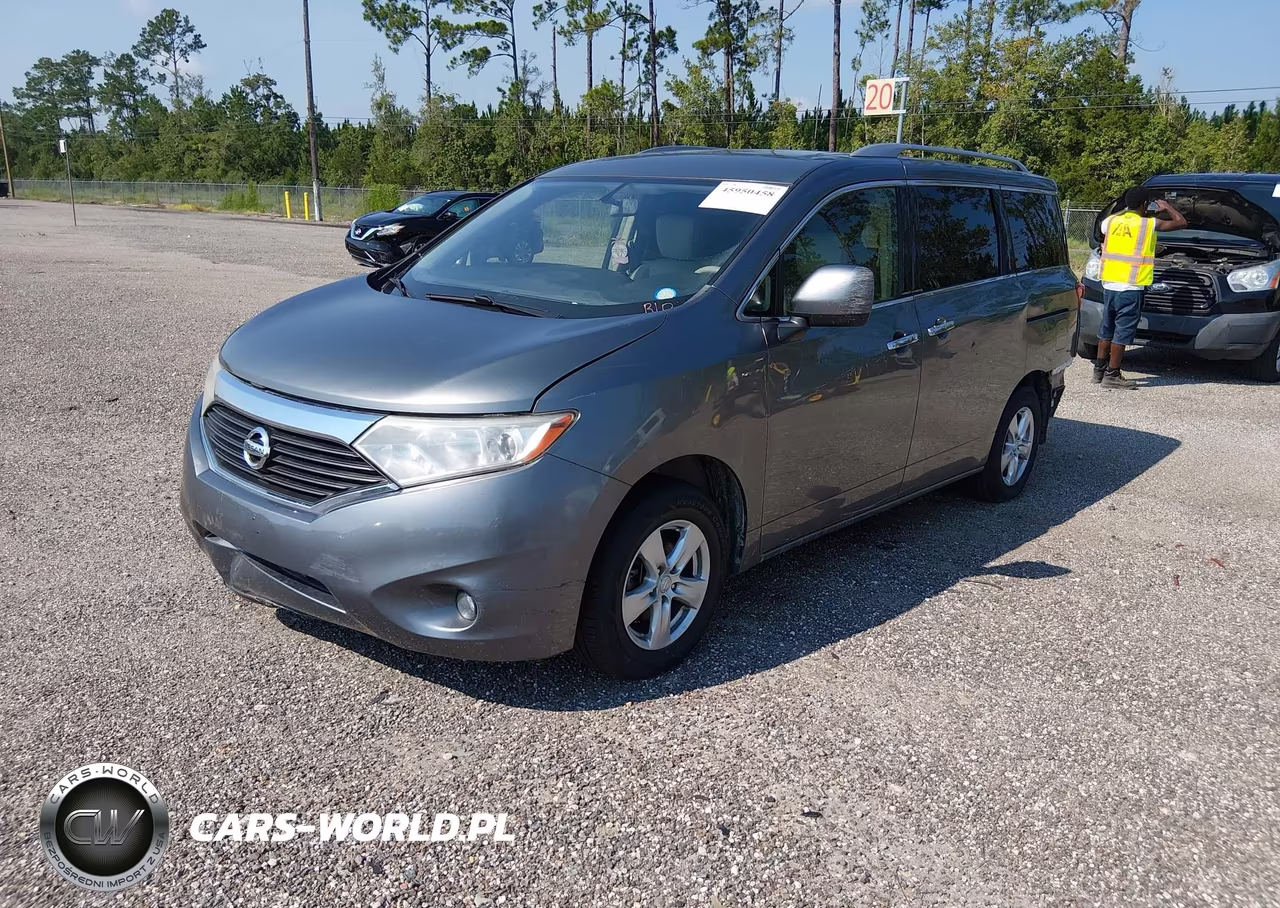 2015 Nissan Quest Sv VIN:JN8AE2KP6F9125573 - 2