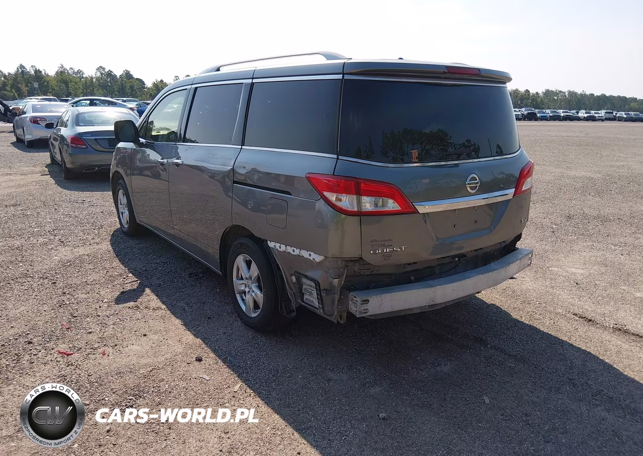 2015 Nissan Quest Sv VIN:JN8AE2KP6F9125573 - 3