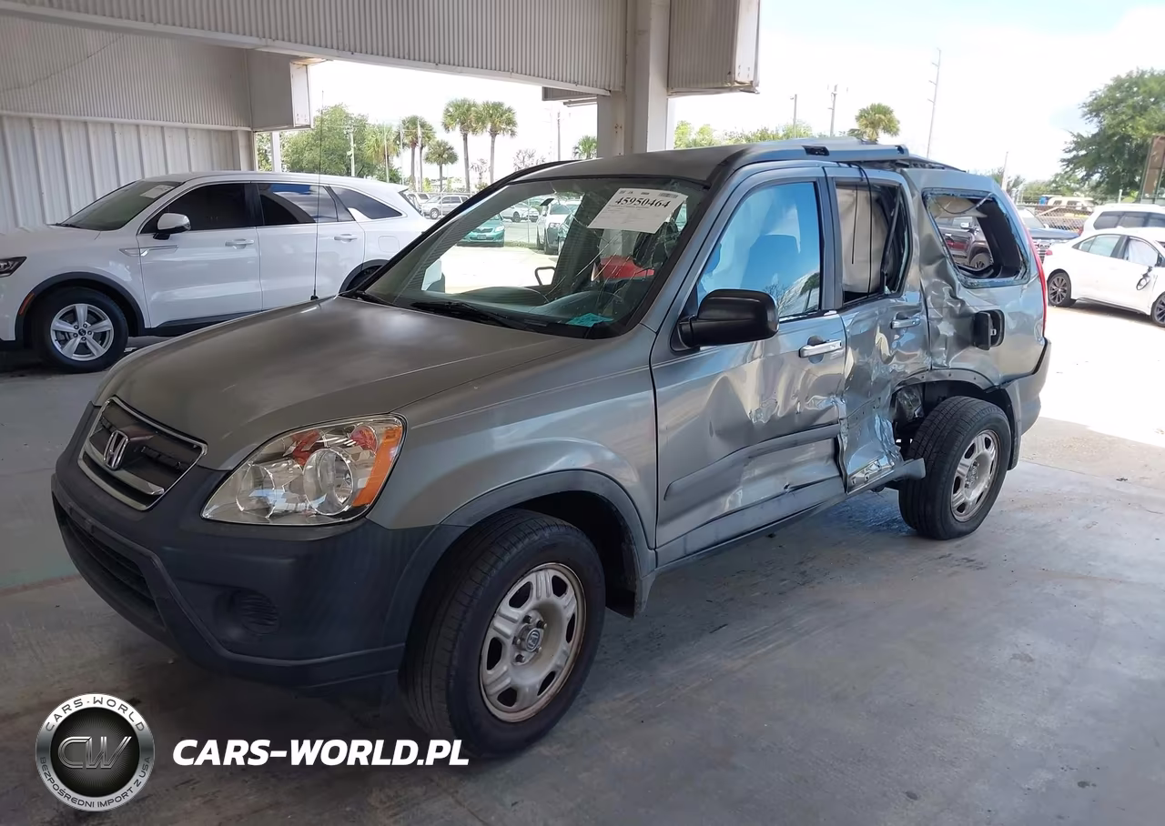 2005 Honda Cr-V Lx VIN:SHSRD68515U308925 - 2