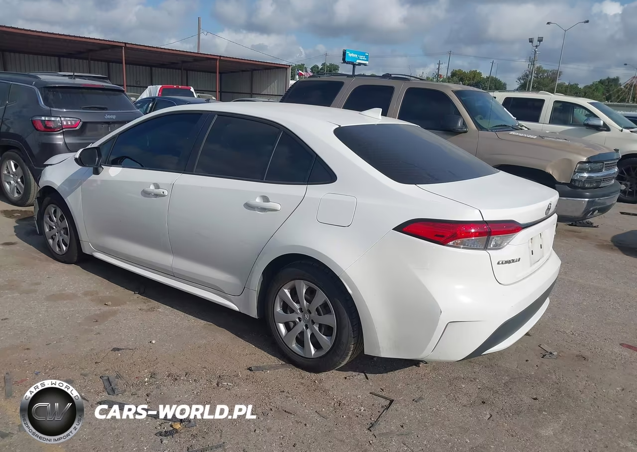 2020 Toyota Corolla Le VIN:JTDEPRAEXLJ098565 - 3