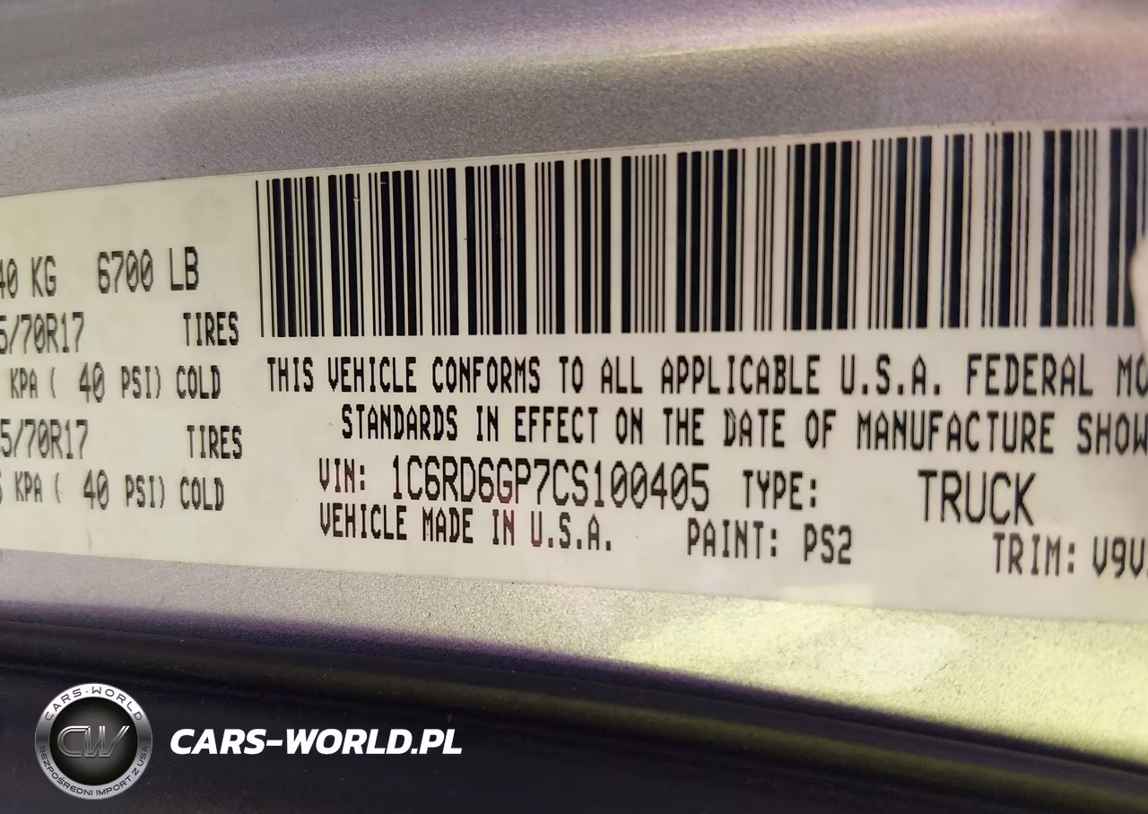 2012 Ram 1500 Slt VIN:1C6RD6GP7CS100405 - 9