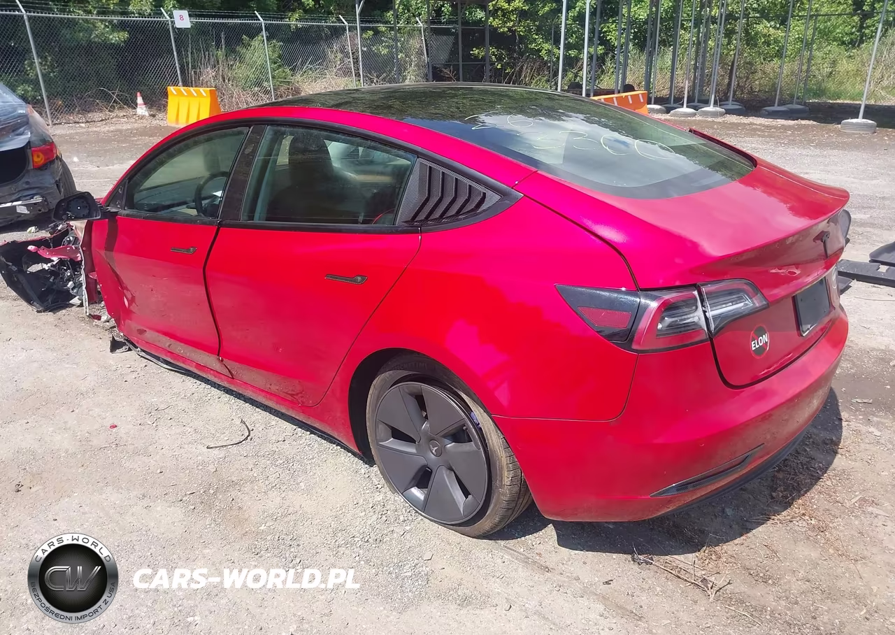 2022 Tesla Model 3 Rear-Wheel Drive VIN:5YJ3E1EA2NF118694 - 3