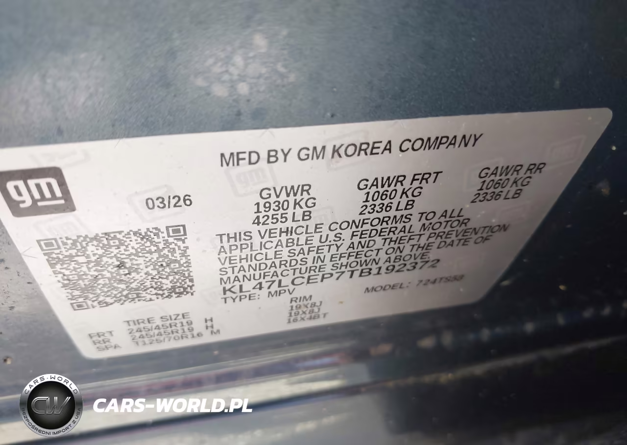 2026 Buick Envista Avenir Fwd VIN:KL47LCEP7TB192372 - 9