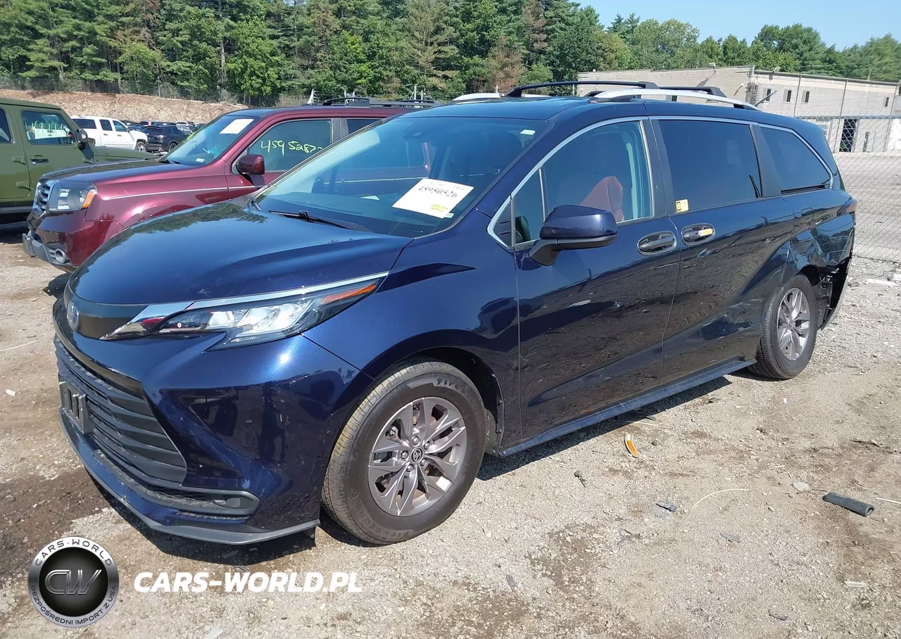 2023 Toyota Sienna Le VIN:5TDKSKFC7PS083837 - 2